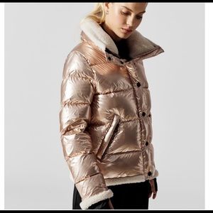 SAM. WILLA WHITE GOLD PUFFER